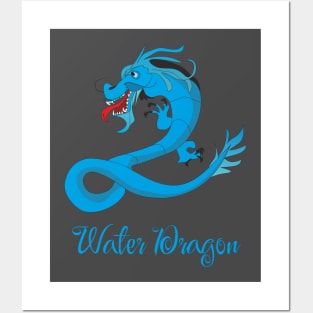 Water Dragon Posters and Art